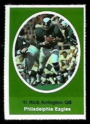 1972 Sunoco Stamps      489     Rick Arrington